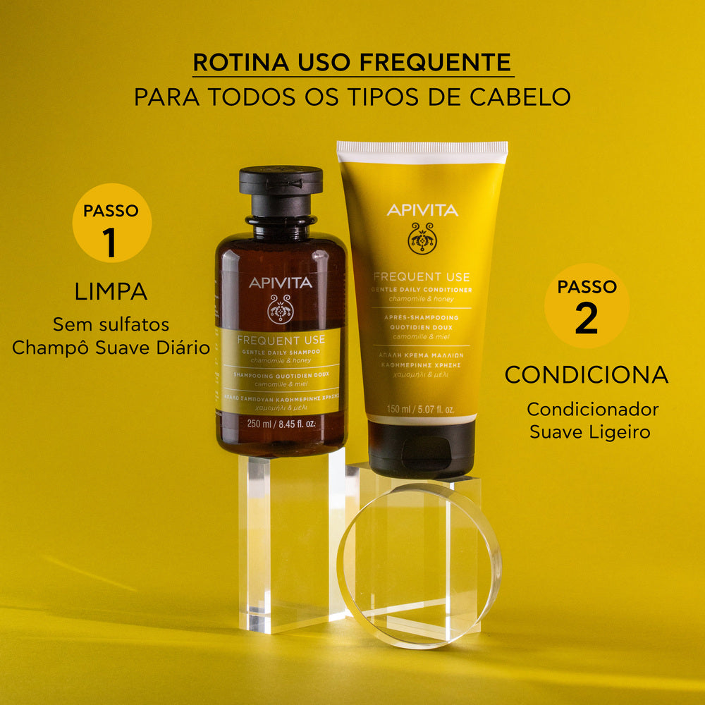 Apivita Shampoo Suave Uso Frequente 250ml