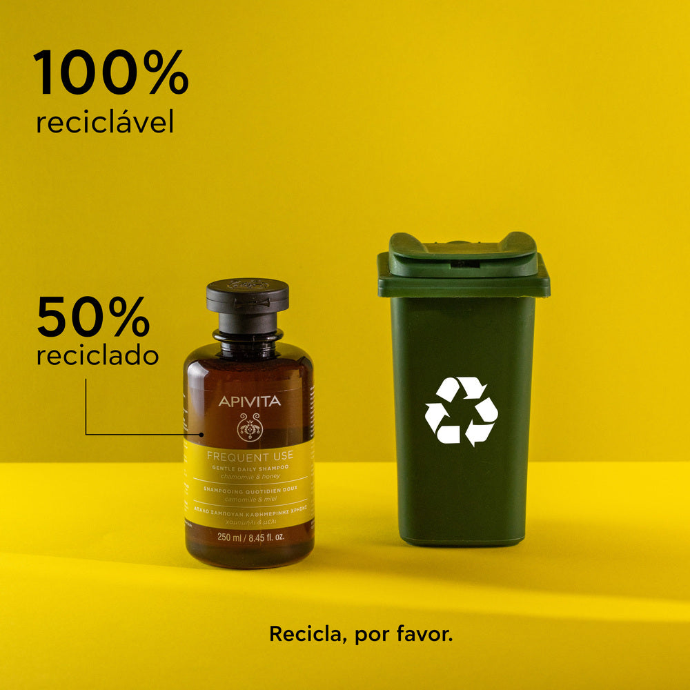 Apivita Shampoo Suave Uso Frequente 250ml