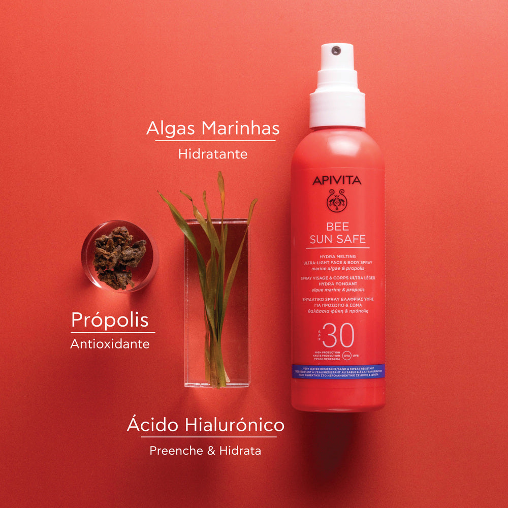 Apivita Bee Sun Safe Spray Rosto e Corpo SPF30 200ml