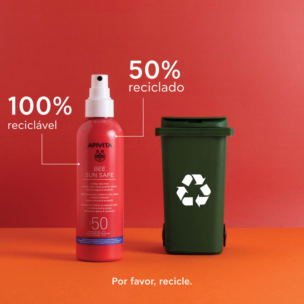 Apivita Bee Sun Safe Spray Rosto e Corpo SPF50 200ml