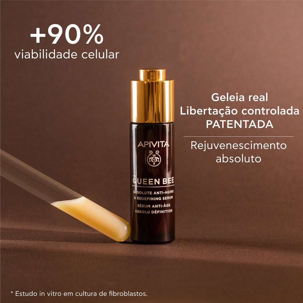 Apivita Queen Bee Sérum Antienvelhecimento Absoluto e Refirmante 30ml