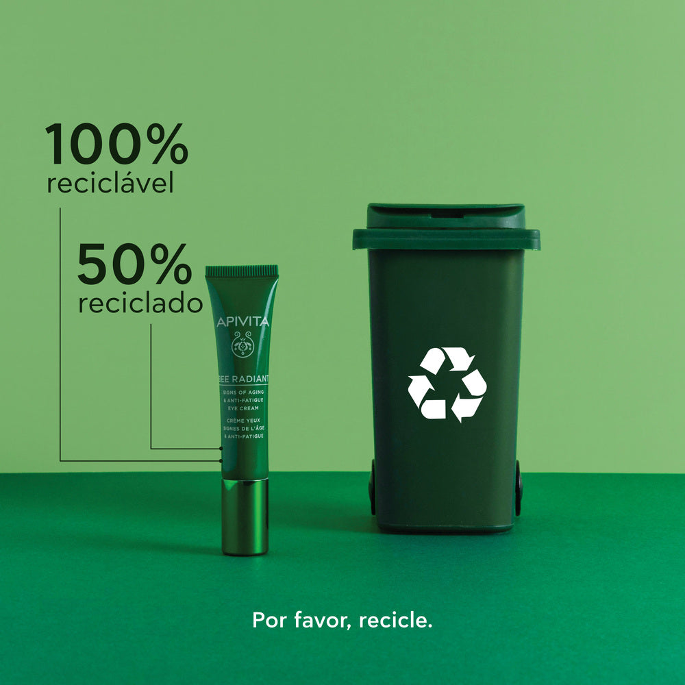 Apivita Bee Radiant Creme de Olhos Sinais de Envelhecimento & Antifadiga 15ml