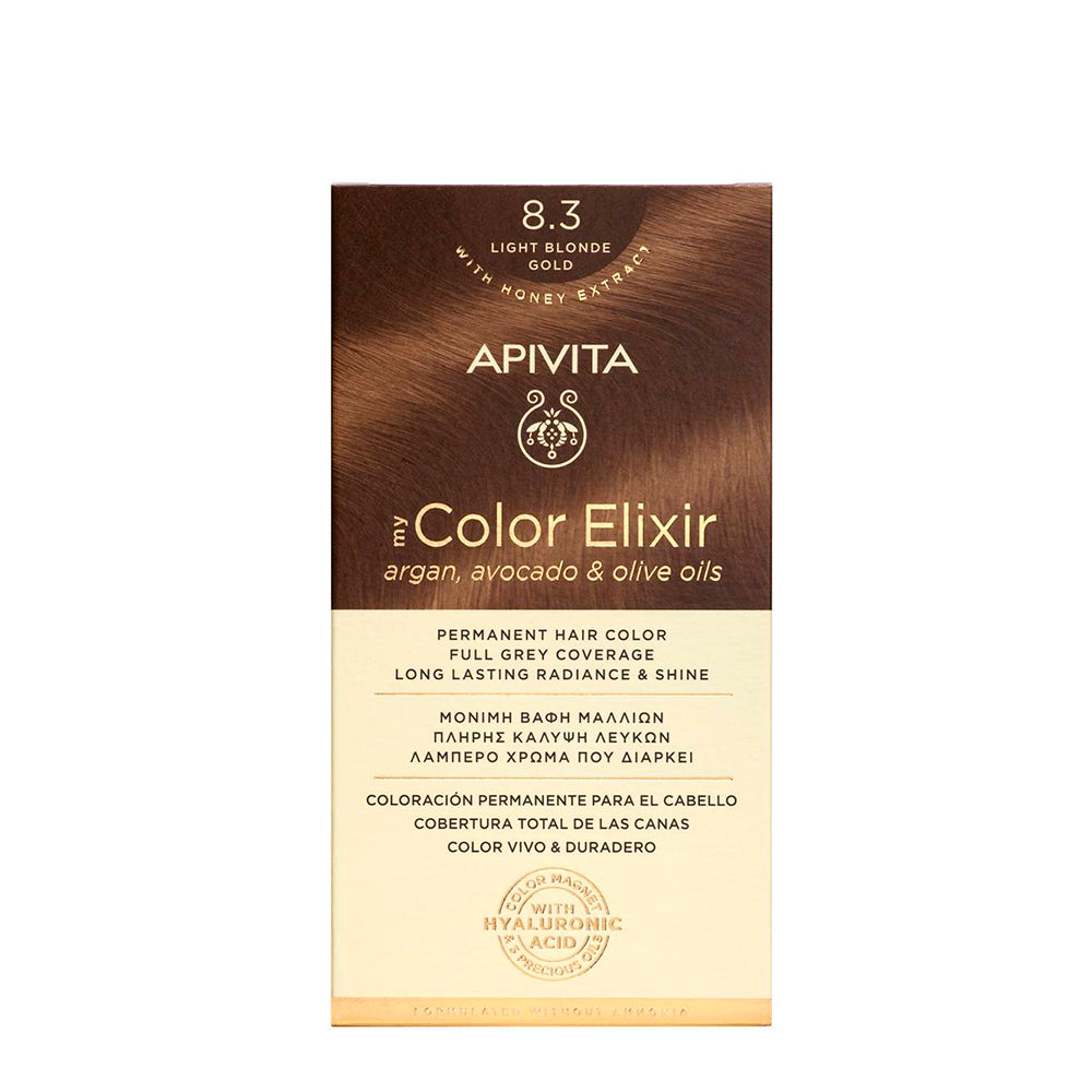 Apivita My Color Elixir 8.3 Loiro Claro Ouro