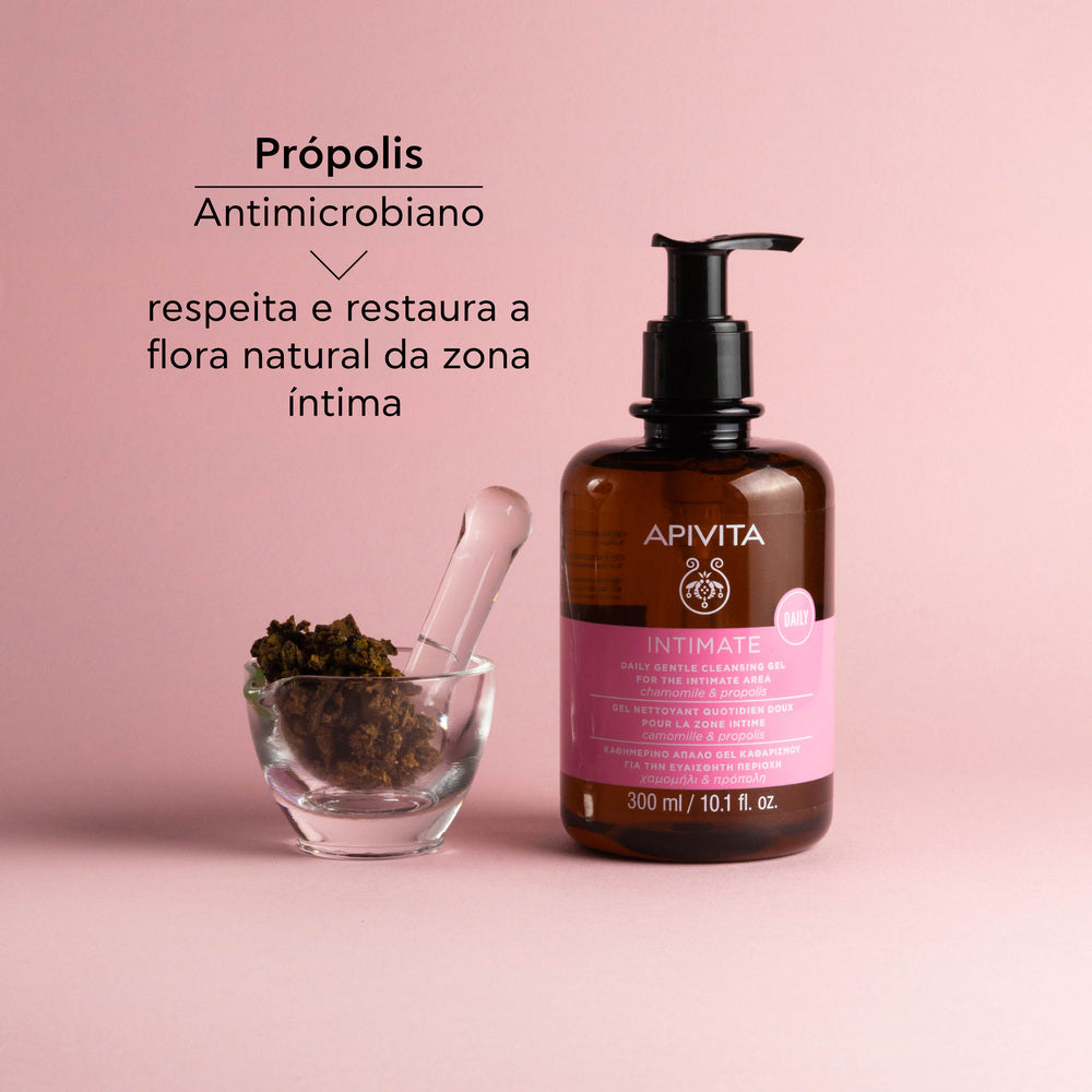 Apivita Gel de Limpeza Suave Para a Higiene Íntima - Uso Diário 300ml