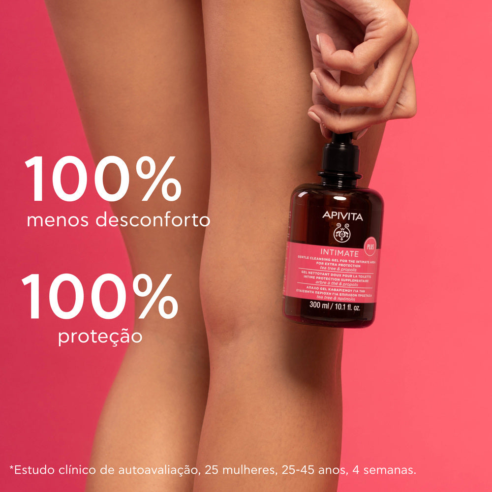 Apivita Intimate Creme de Limpeza Suave Diário 300ml