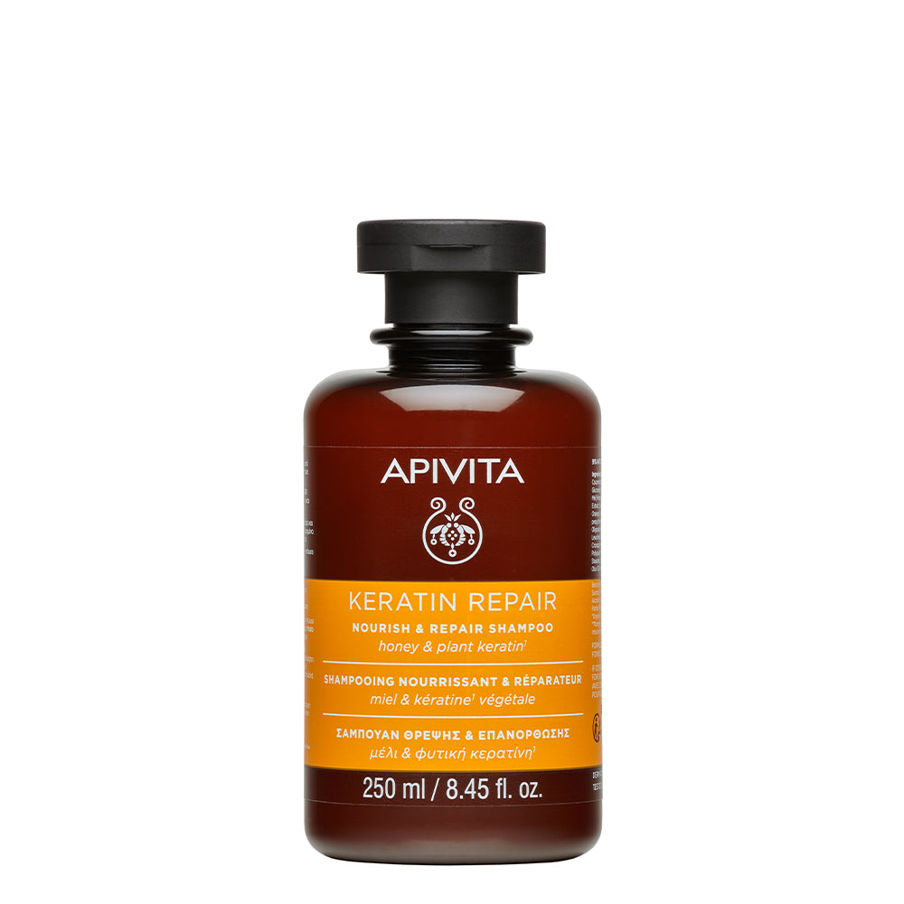 Apivita Keratin Repair Shampoo Nutritivo & Reparador 250ml