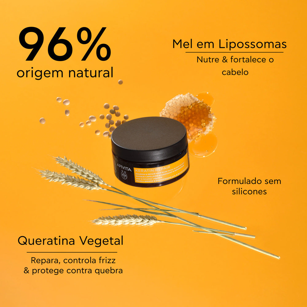 Apivita Máscara Capilar Nutritiva & Reparadora 200ml