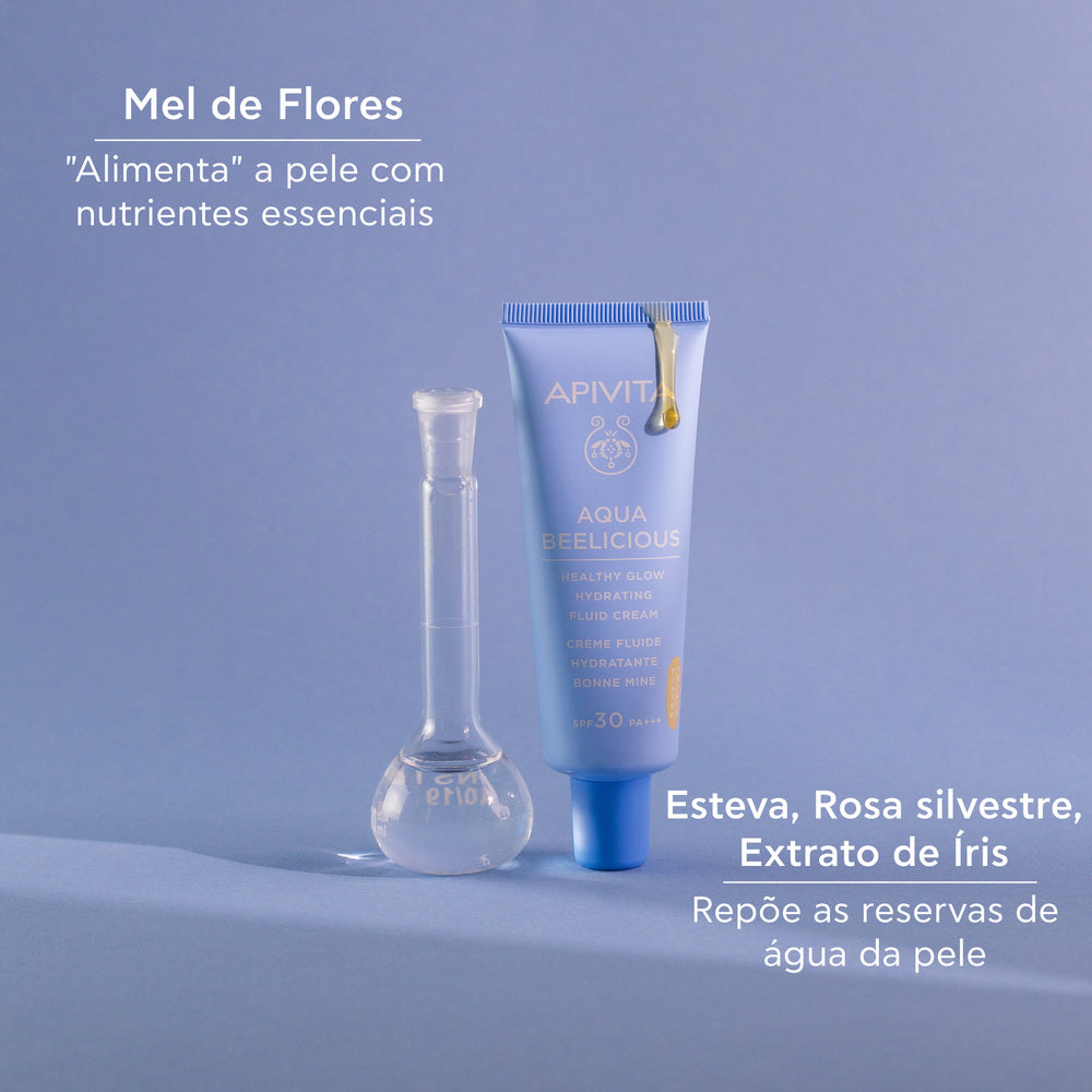 Apivita Aqua Beelicious Creme Hidratante Com Cor SPF30 40ml