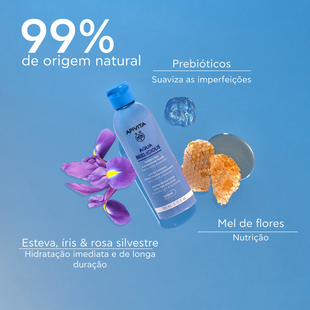 Apivita Aqua Beelicious Tónico de Aperfeiçoamento e Hidratação 200ml