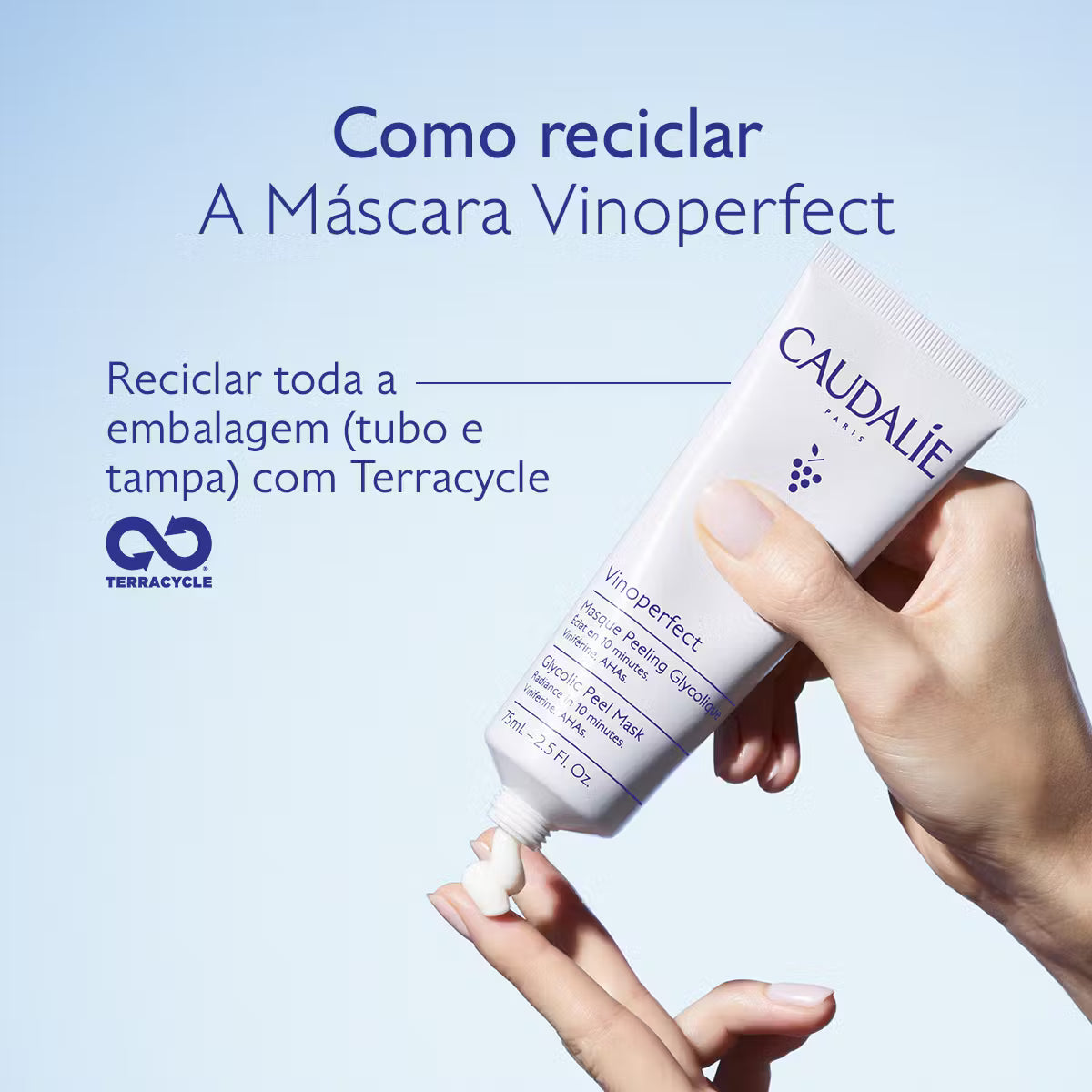 Caudalie Vinoperfect Máscara Peeling Glicólica 75ml