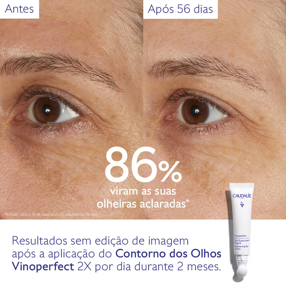 Caudalie Vinoperfect Cuidado Aclarador Contorno dos Olhos 15ml