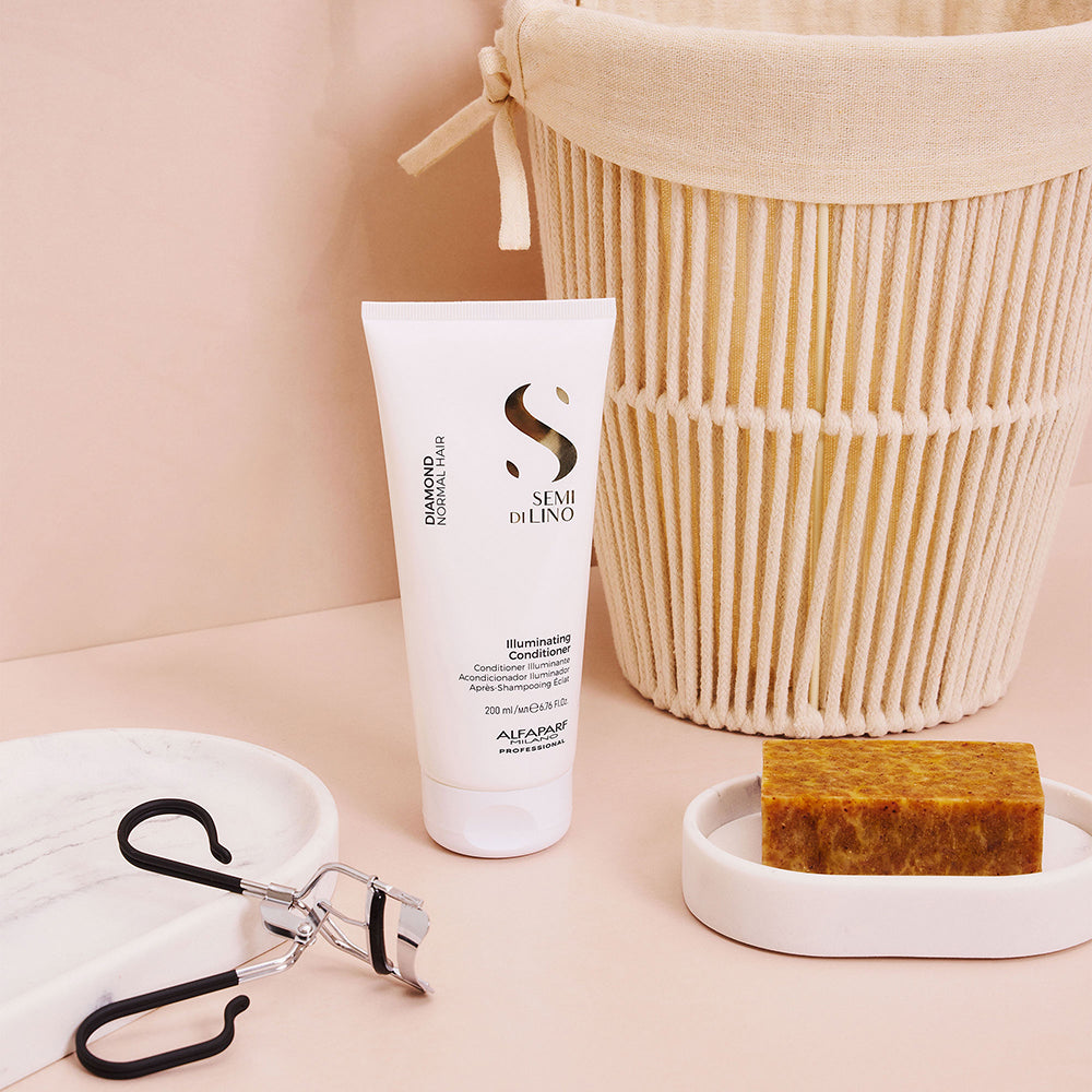 Alfaparf Milano Semi Di Lino Diamond Condicionador Iluminador 200ml
