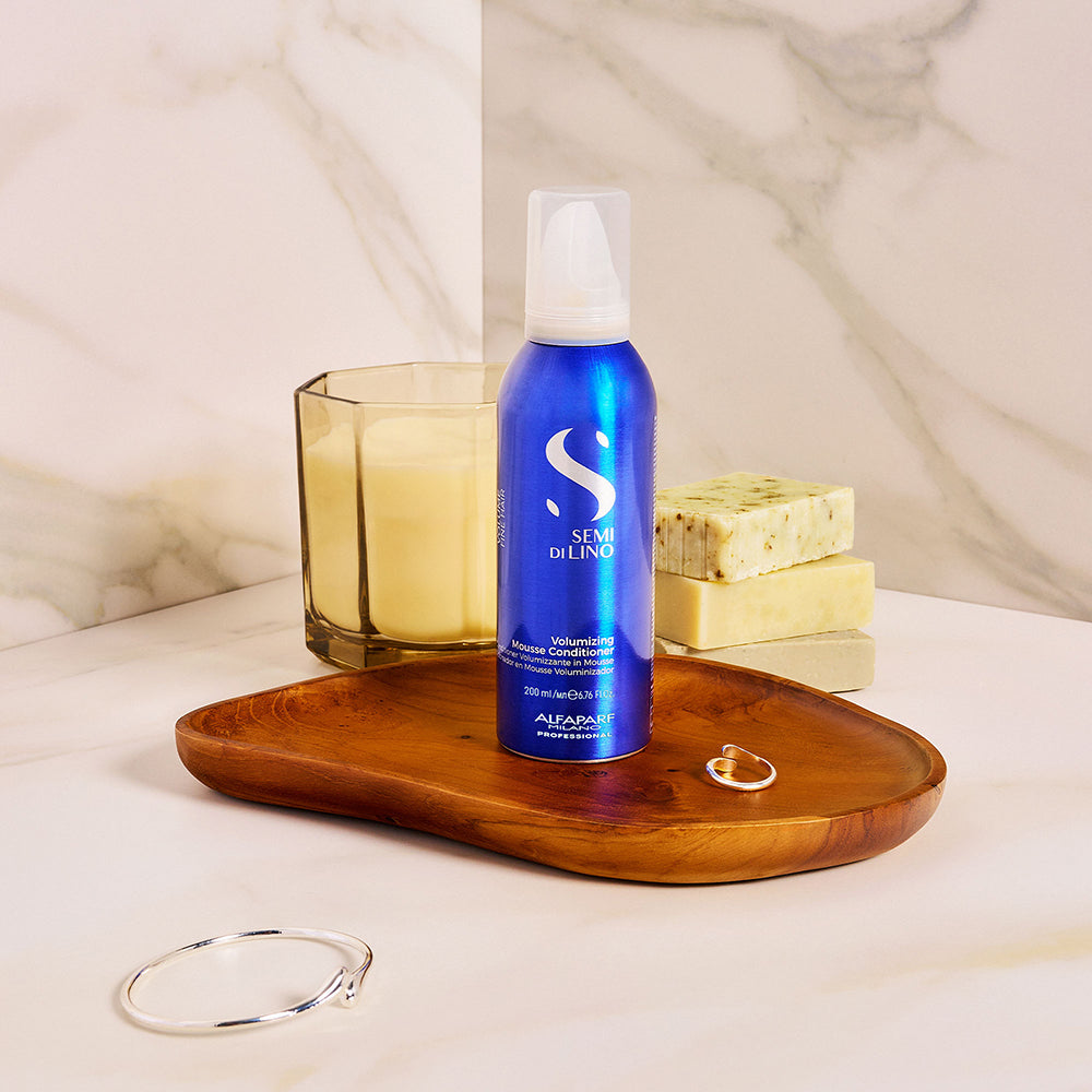 Alfaparf Milano Semi Di Lino Volumizing Mousse Conditioner 200ml