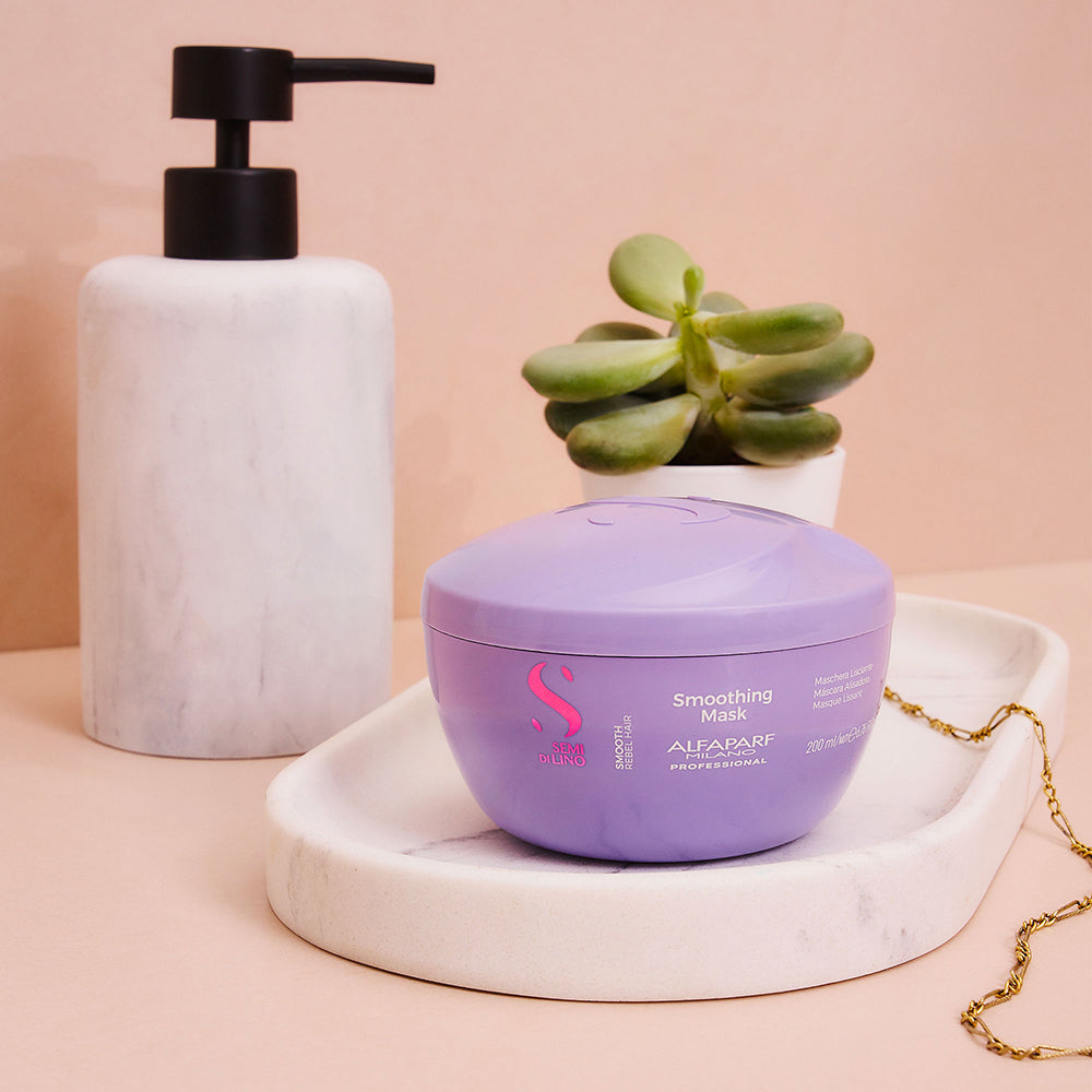 Alfaparf Milano Semi Di Lino Smooth Máscara Alisante 200ml