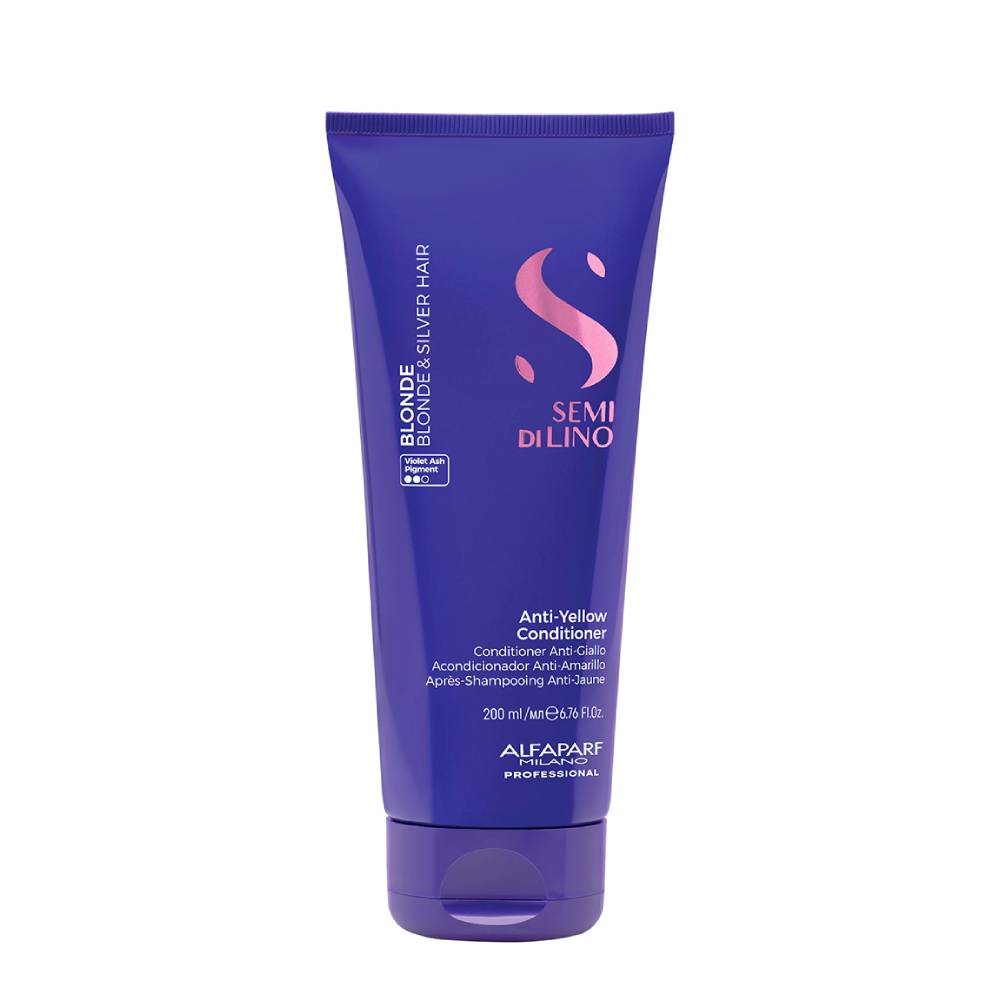 Alfaparf Milano Semi Di Lino Blonde Anti-Yellow Conditioner 200ml