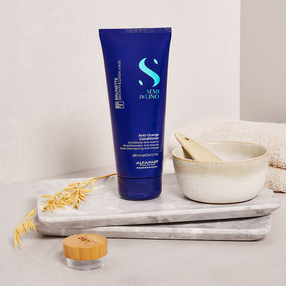 Alfaparf Milano Semi Di Lino Brunette Anti-Orange Conditioner 200ml