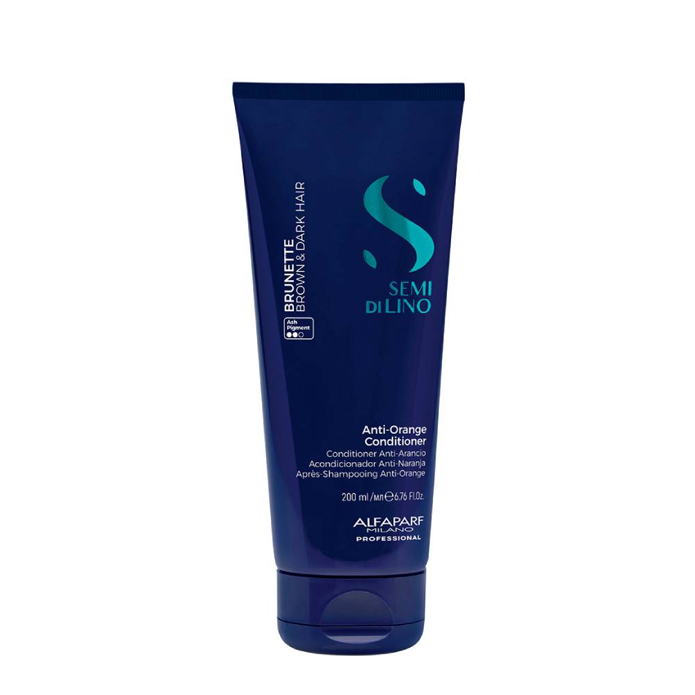 Alfaparf Milano Semi Di Lino Brunette Anti-Orange Conditioner 200ml