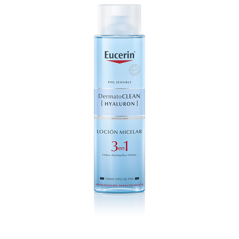 Eucerin DermatoCLEAN [Hyaluron] Solução de Limpeza Micelar 3 em 1 Sensitive Skin 400ml