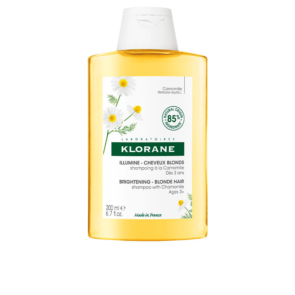 Klorane Camomila Champô Iluminador cabelo loiro e madeixas 200ml