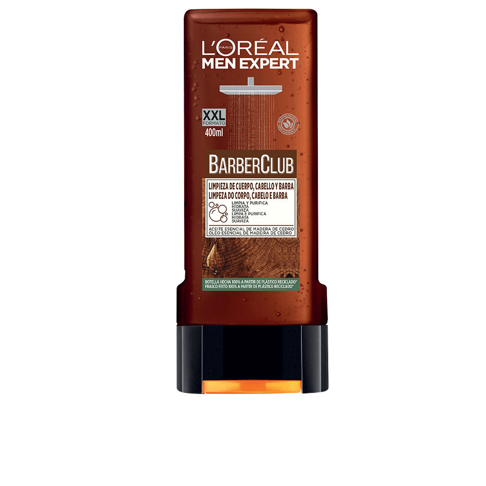 L'Oréal Men Expert Barber Club Gel de Banho Corpo, Cabelo & Barba 400ml