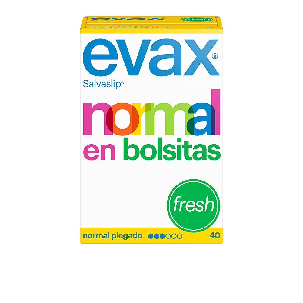 pensos diários fresh normal em bolsinhas evax 40 un