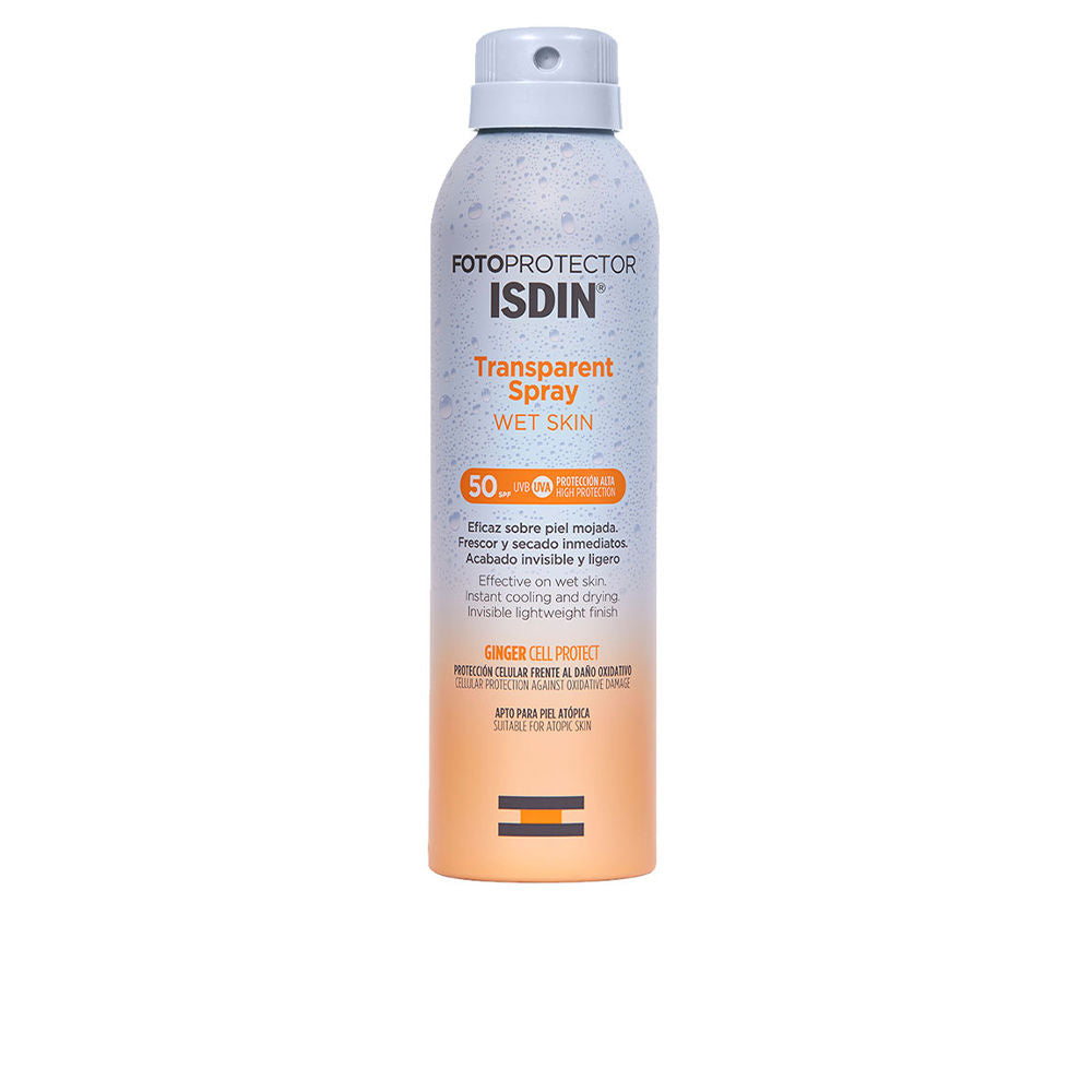 ISDIN Fotoprotector Transparent Spray Wet Skin SPF50 250ml