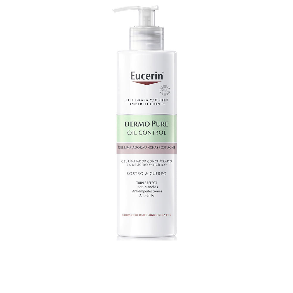 Eucerin DermoPure Oil Control Gel de Limpeza Concentrado 400ml