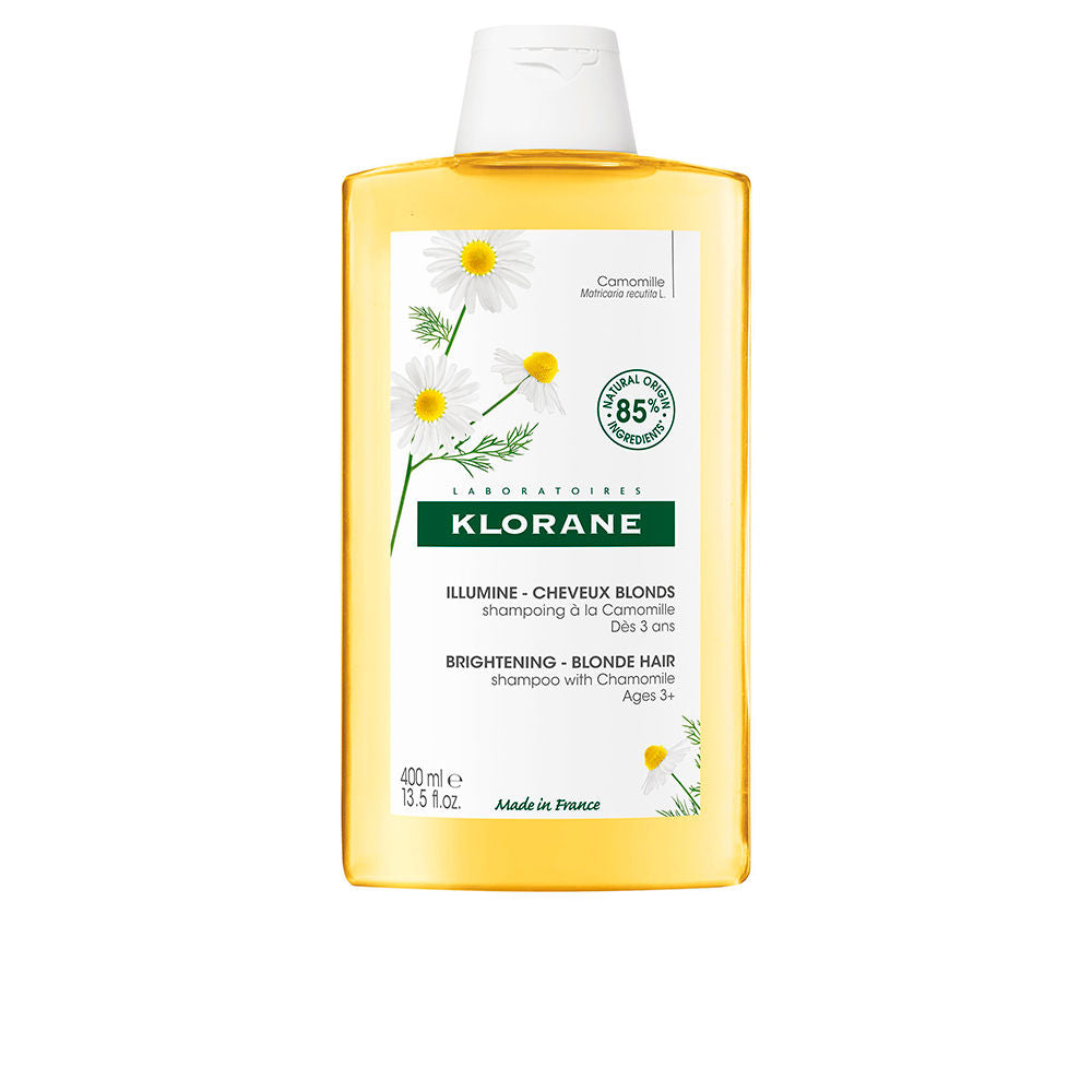 Klorane Camomila Champô Iluminador cabelo loiro e madeixas 400ml