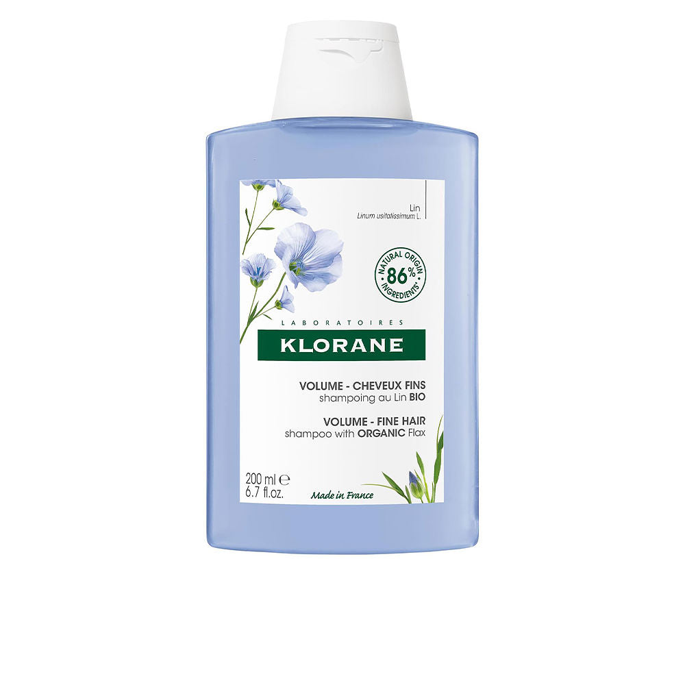 Klorane Linho BIO Champô Volume cabelo fino 200ml