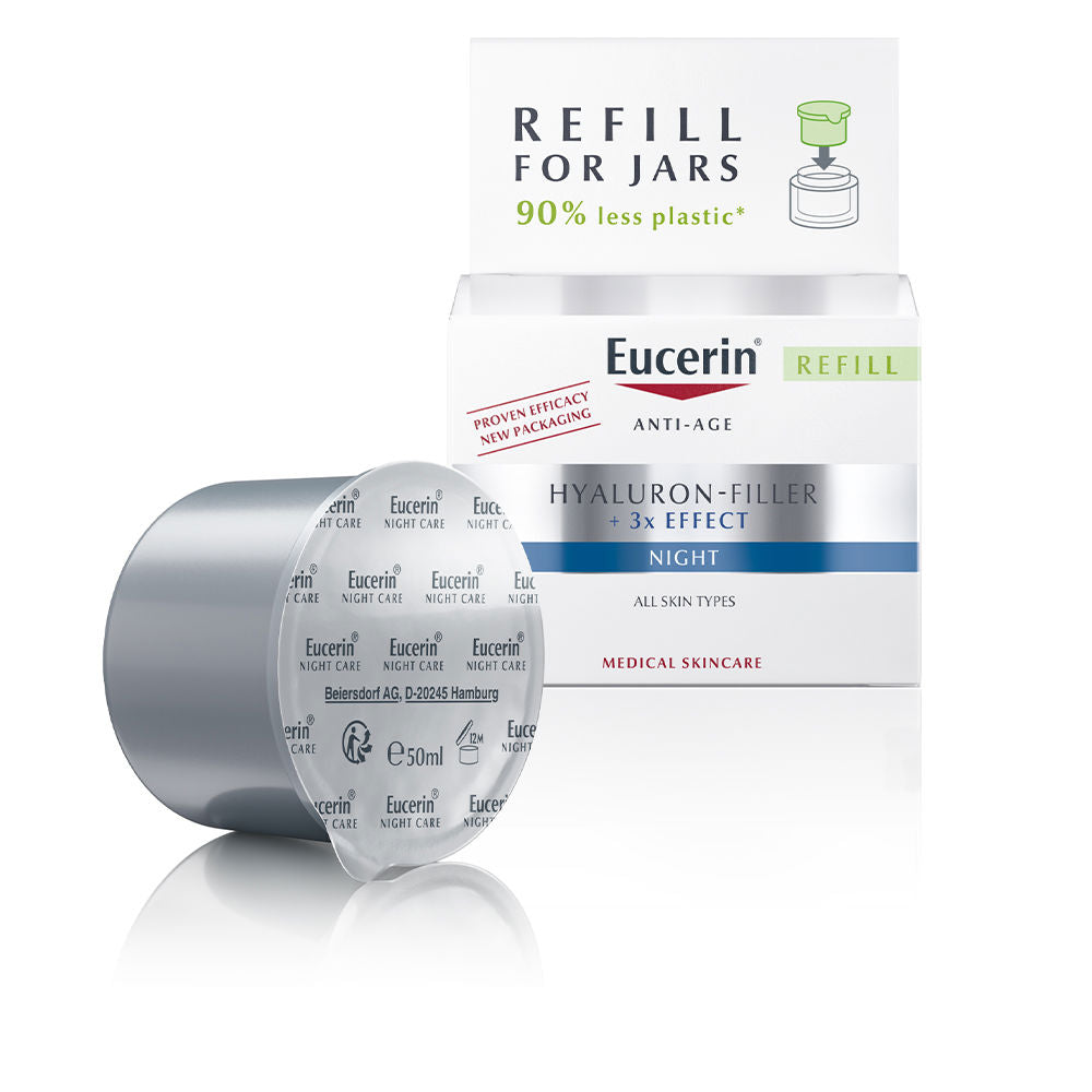 Eucerin Hyaluron-Filler x3 Effect Creme Facial de Noite Refill 50ml