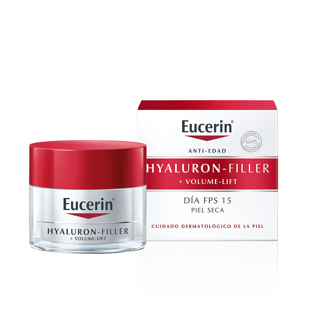 Eucerin Hyaluron-Filler + Volume-Lift Creme de Dia Pele Seca SPF15 50ml