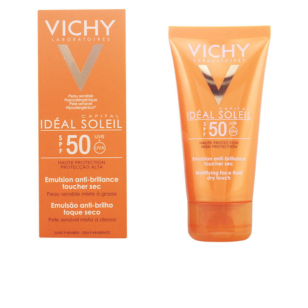 Vichy Capital Soleil Emulsão Anti-Brilho Toque Seco FPS50 50ml