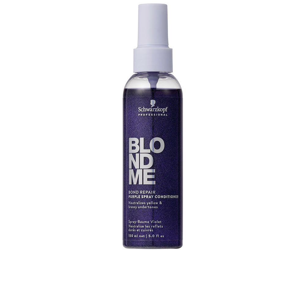 Schwarzkopf Blondme Bond Repair Condicionador em Spray Roxo 150ml