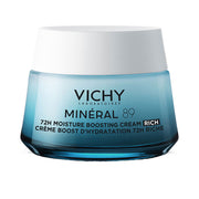 Vichy Minéral 89 Cuidado Boost de Hidratação 72h Textura Rica 50ml
