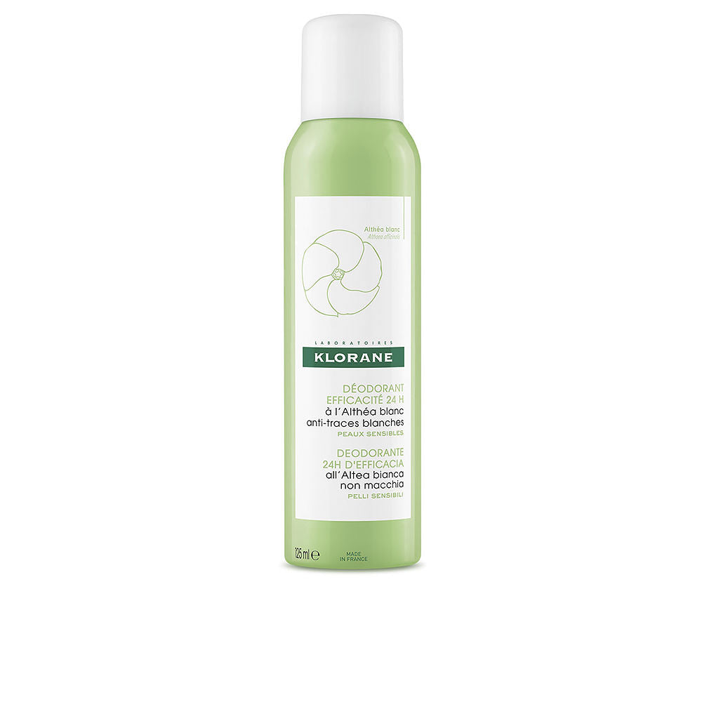 Klorane Desodorizante Spray 24 horas com alteia branca pele sensível 125ml