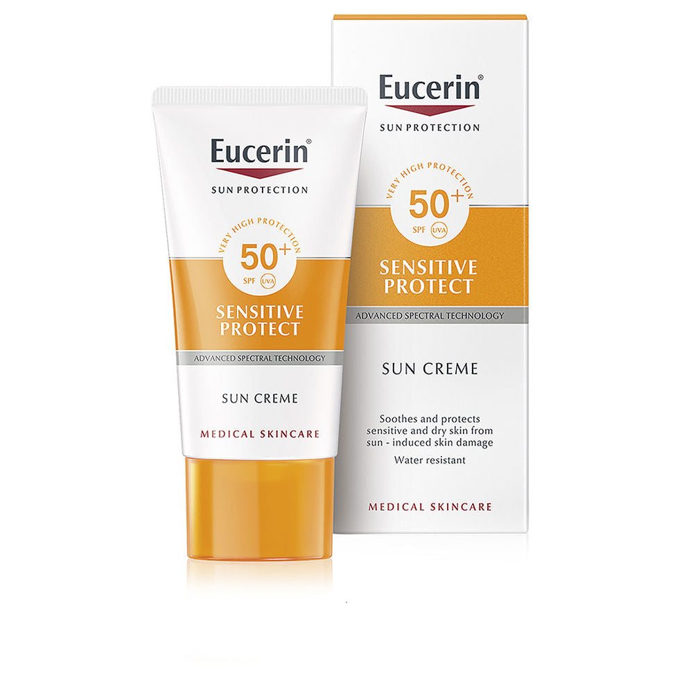 Eucerin Sensitive Protect Protetor Solar Rosto SPF50+ 50ml