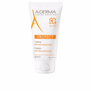 A-Derma Protect Creme solar rosto SPF50+ pele frágil ao sol 40ml