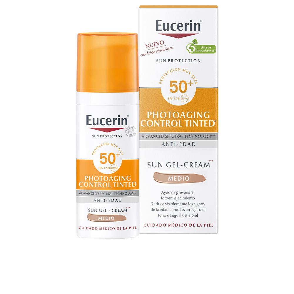 Eucerin Photoaging Control Creme Solar Rosto CC Cream SPF50+ 50ml