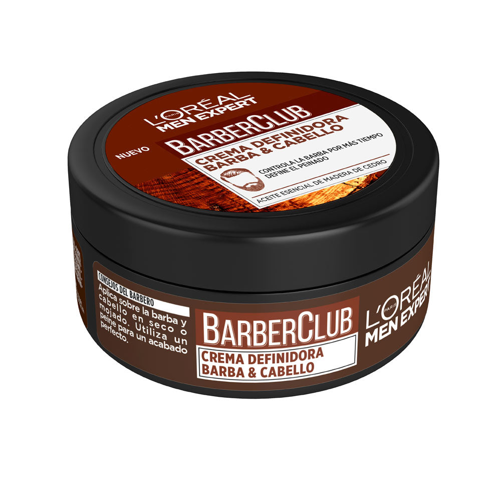 L'Oréal Men Expert Barber Club Creme Fixação Barba e Cabelo 75ml
